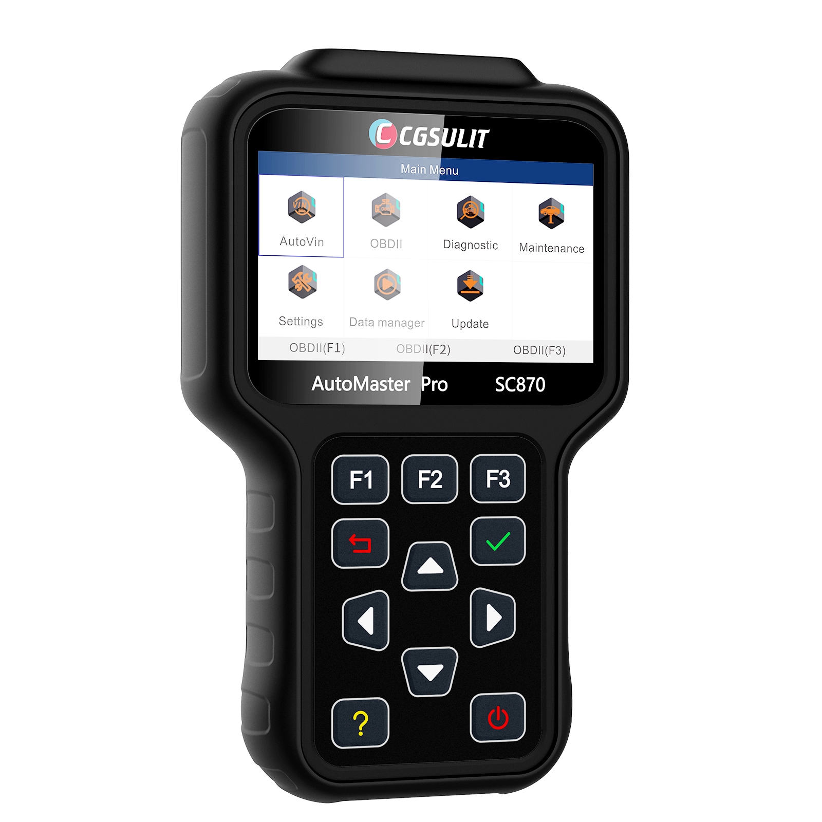 Universal Code Reader CGSULIT Full Function OBD2 Scanner, 2021 New SC870 All Systems ...